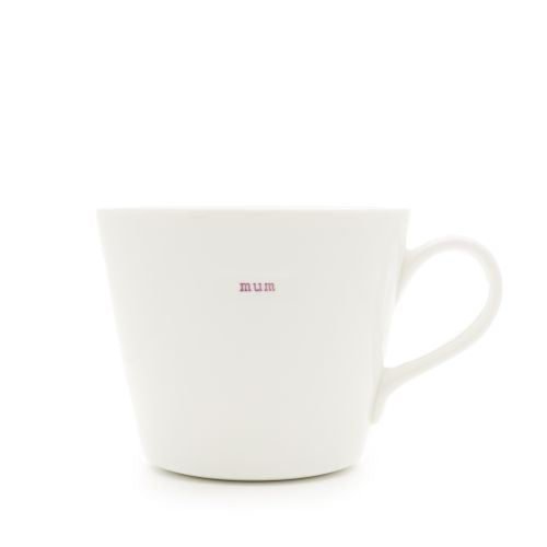 Mum Bucket Mug by Keith Brymer Jones